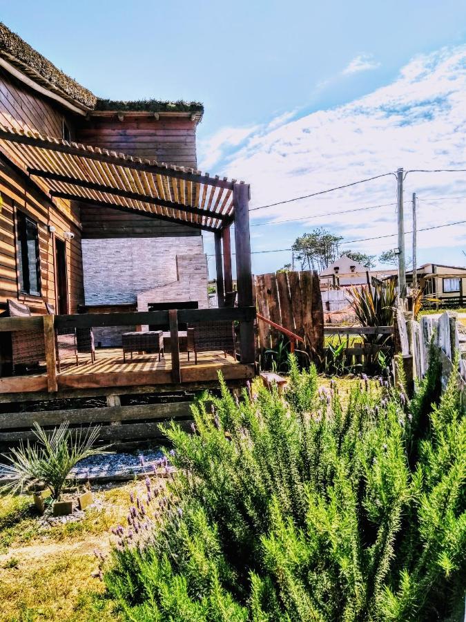 Villa El Diablo En Paz Punta Del Diablo Esterno foto